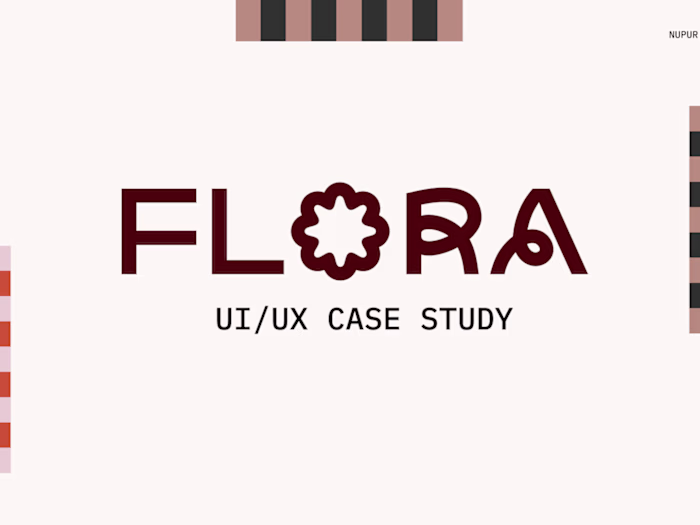 Landing page for Flora 🌸