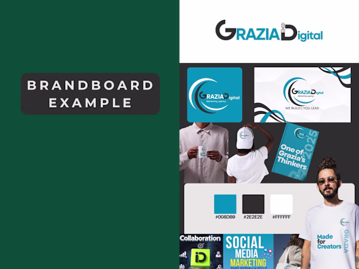 Transform Your Brand with Custom Designed Identity Boards
