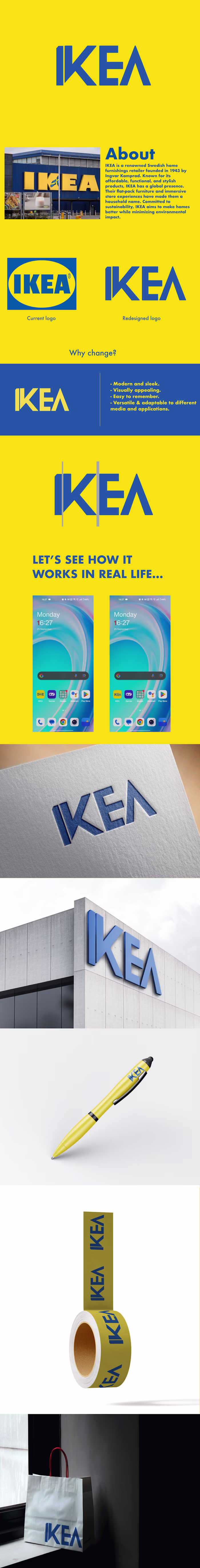 IKEA Logo Redesign 