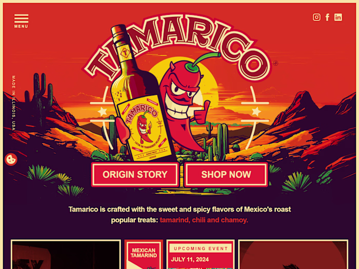 Craft a Webflow site that tells a brand's origin story