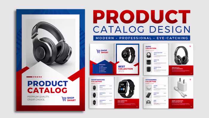 Full product catalog design for