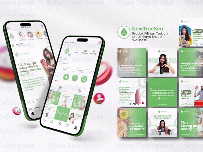 NewTreeSea Instagram Design