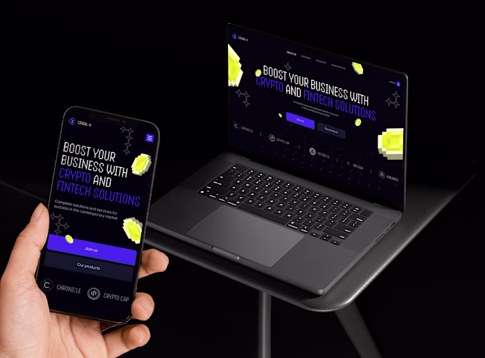 Citadel-X - Crypto & Fintech Landing Page