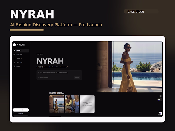 Nyrah — AI Fashion Discovery Platform