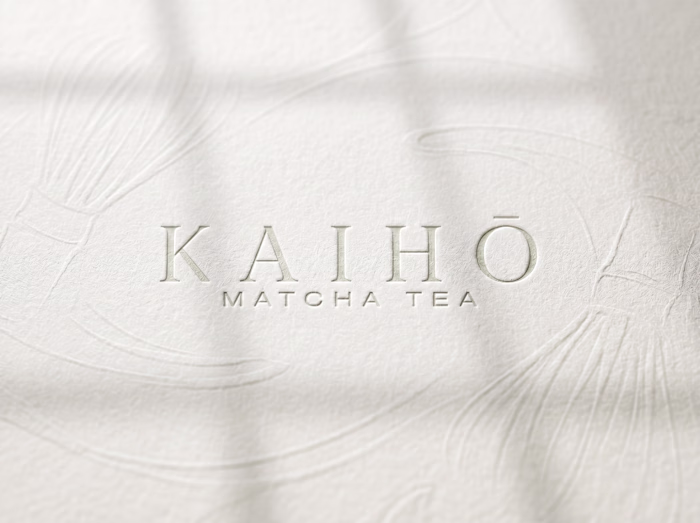 KAIHŌ Matcha Tea Branding