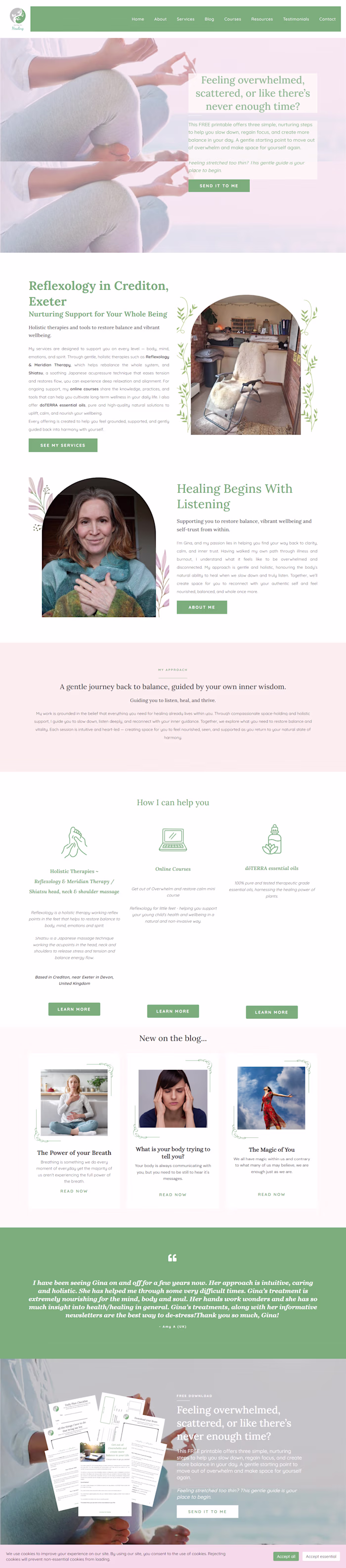 Journey Into Healing: Digital Experience Design