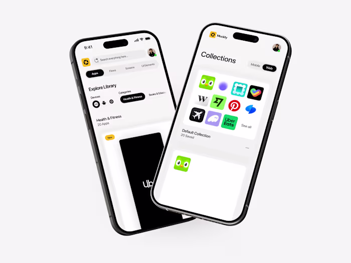 Mockly is a curated library of production-ready mobile & web...