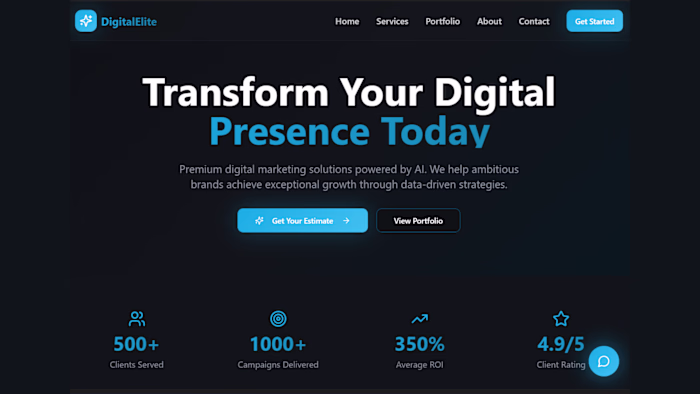 Excited to showcase how I help businesses grow their digital...