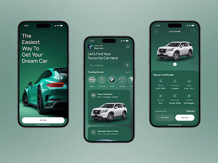 Mobile App UI/UX Design &&