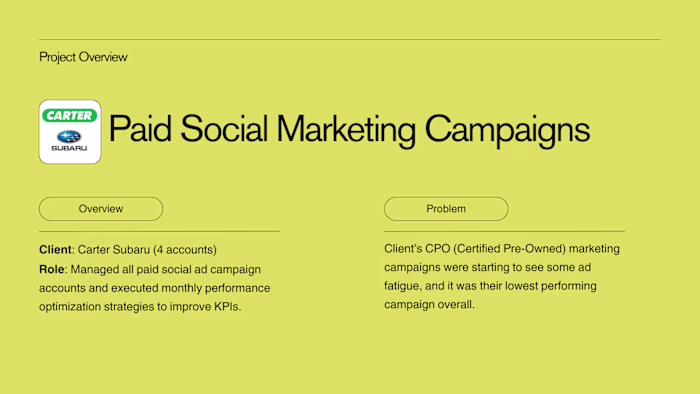 Marketing: Campaign Strategy