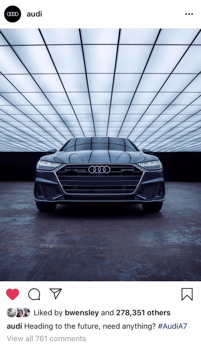 Social Media Captions | Audi USA