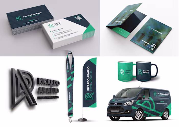Ricardo Araújo Inv. Lda | Brand Identity