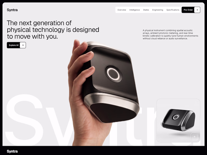 SYNTRA Web UI