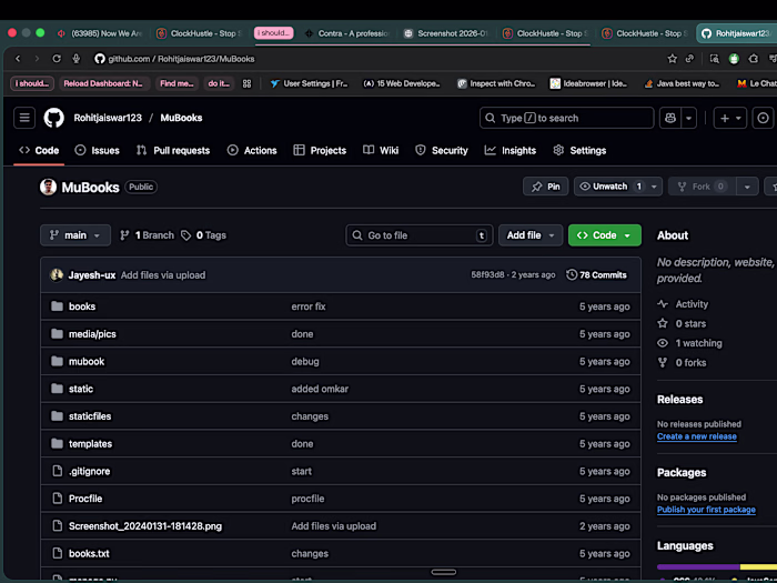 Full-Stack Web Application for Book Catalog