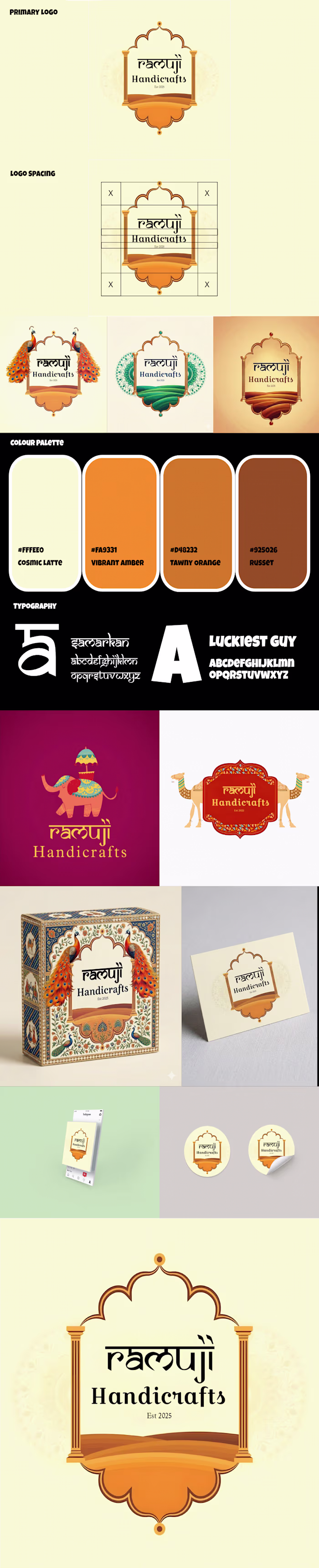 Ramuji Handicrafts Heritage Identity and Branding