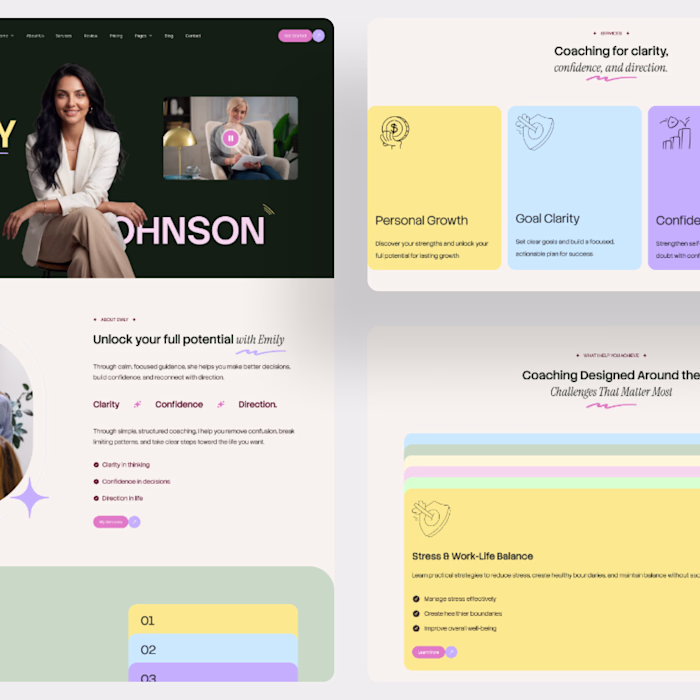 Coachly – Premium Coaching & Consulting Framer Template