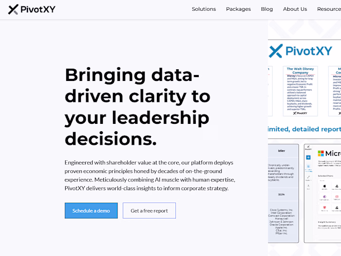 Website Copywriting for Corporate Strategy SaaS Startup