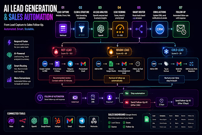 AI-Powered Lead Capture & Sales Automation
