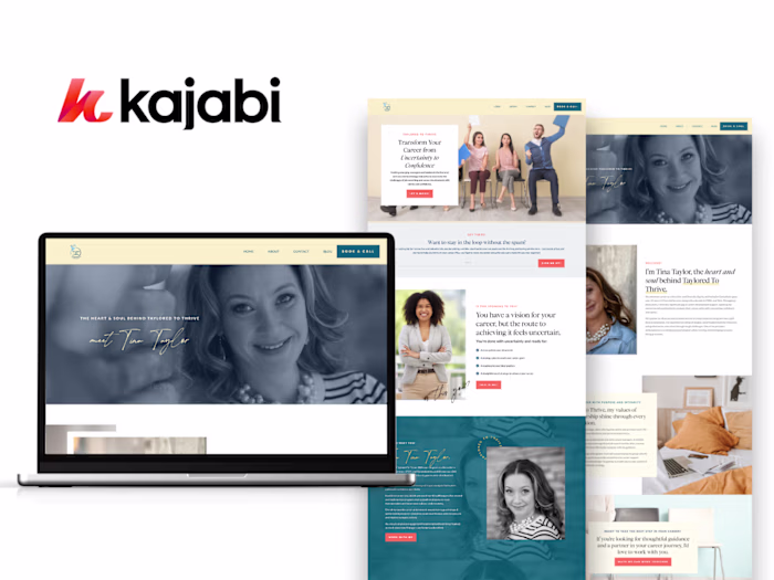 Full Kajabi Website Design