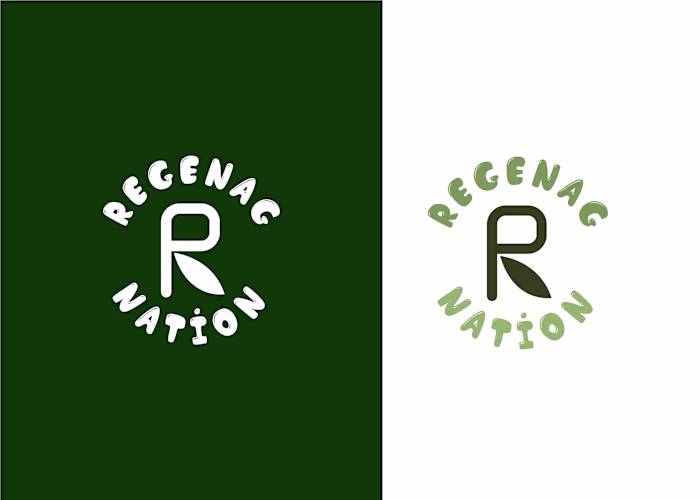 funky minimalist typeface logo design