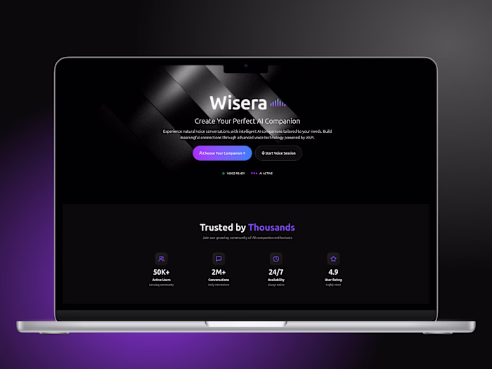 Wisera AI Voice Mentor & Learning Companion