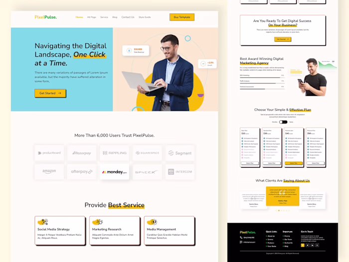 Digital Marketing Landing Page