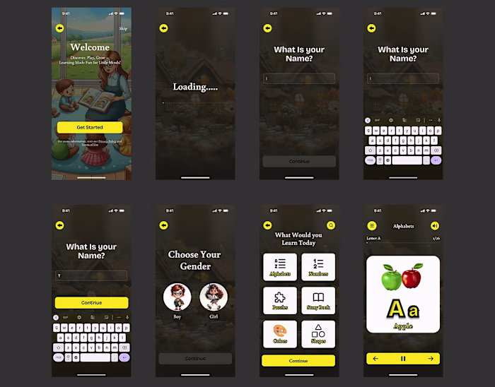 Kids Learning App