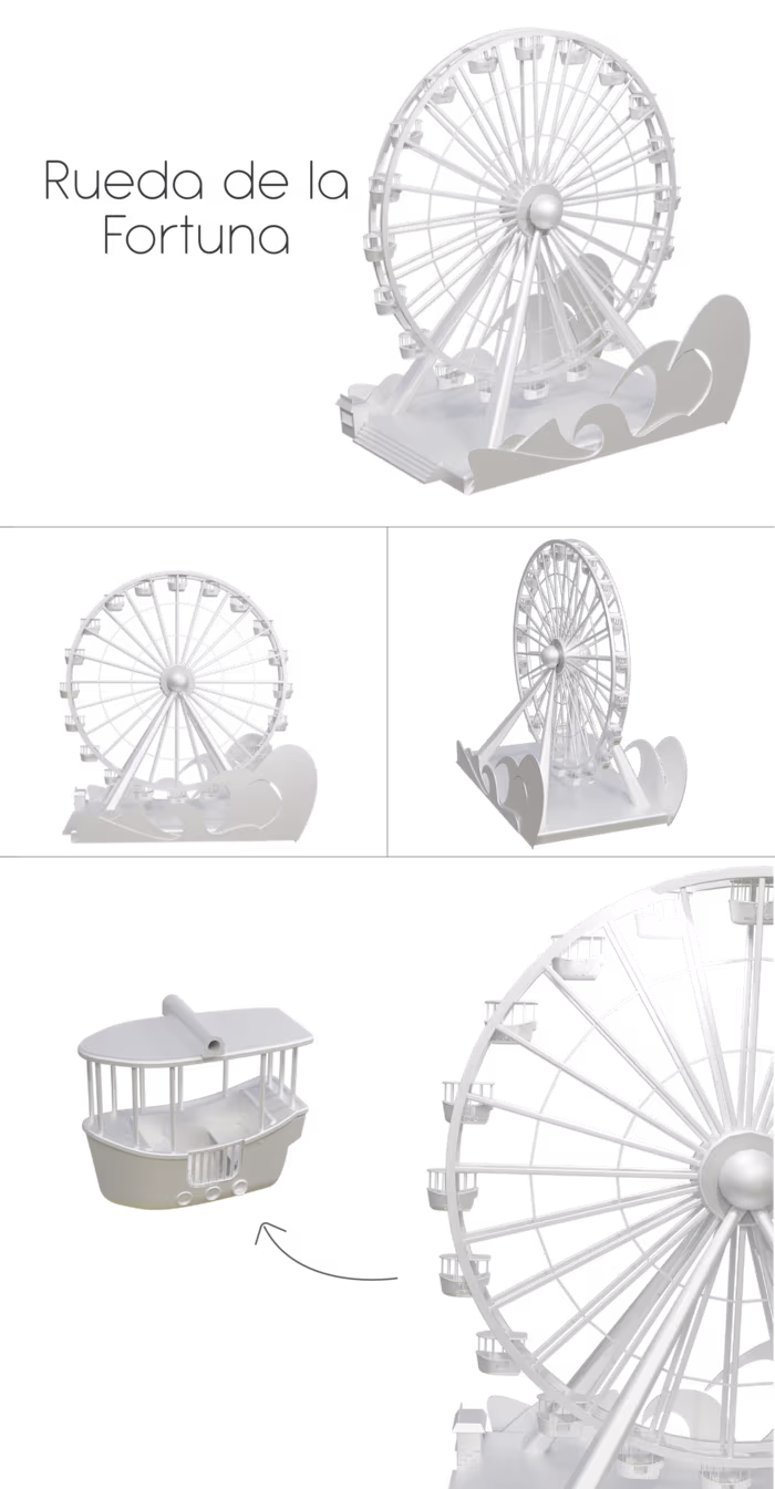 Design and 3D Modeling for Amusement Park Attractions