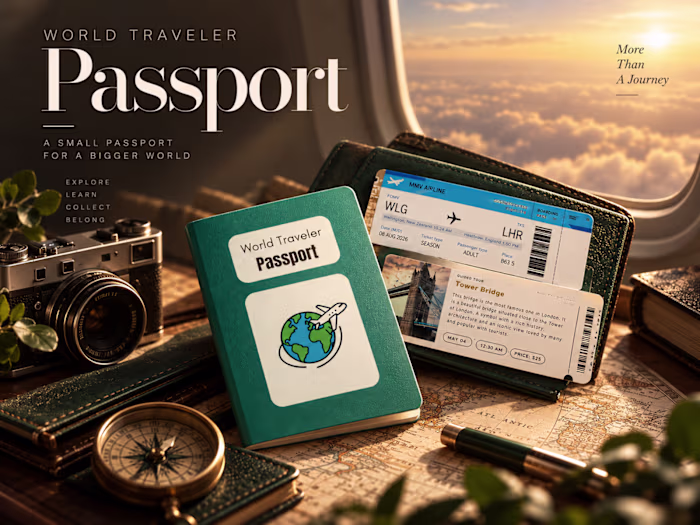 World Traveler: Interactive Portfolio Experience