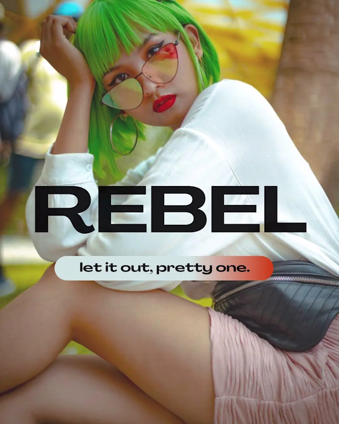 Bold & Vibrant Social Media Design | Rebel