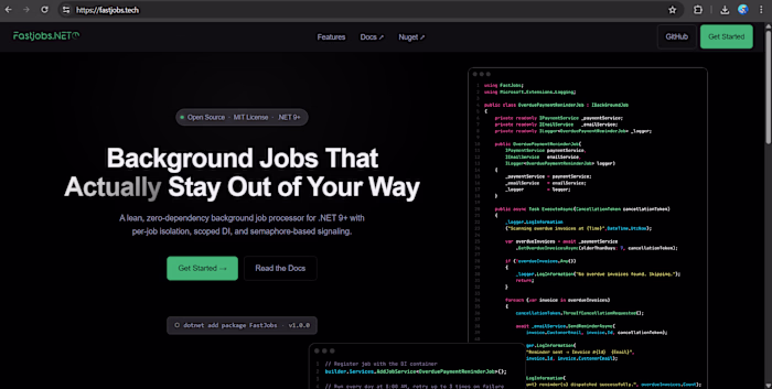 Fastjobs.Tech Product Site 
