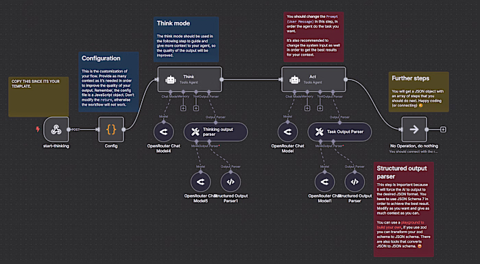 Think & Act AI Agent