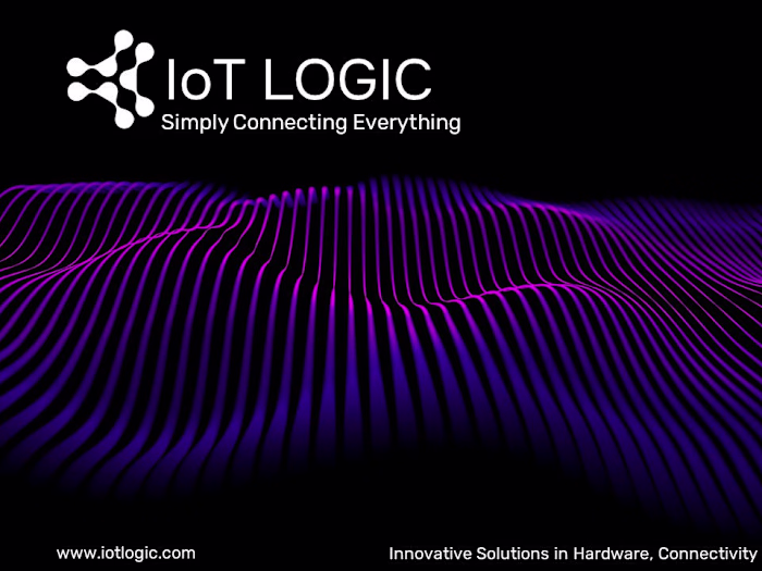 Corporate Company Profile Presentation Design for IOT Logic