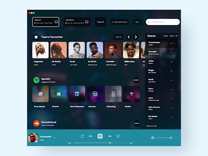 Music Web App Playlist