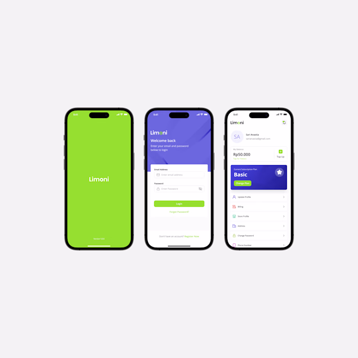 Website App Design