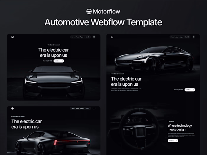 Webflow - Motorflow Automotive