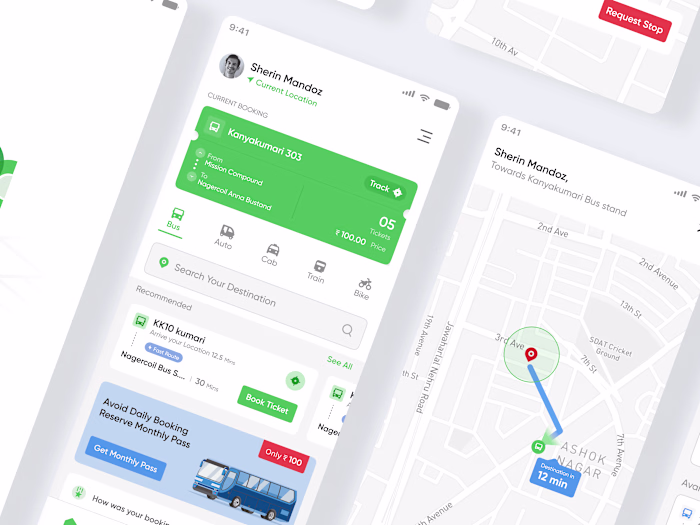 Bus tracking 