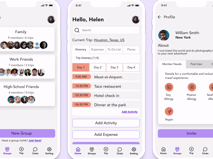 Groupy - Group traveling app