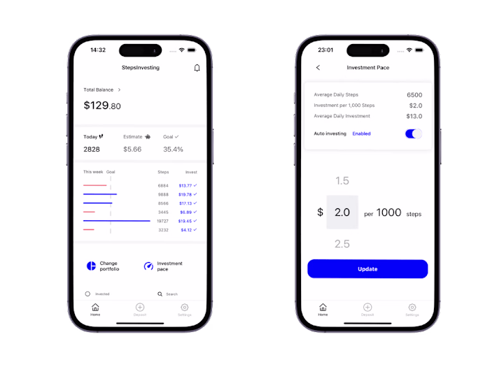 ReactNative Mobile App Development for StepInvesting