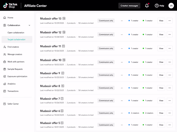 TikTok Shop Affiliate Manager | Creator Outreach & Campaign ...