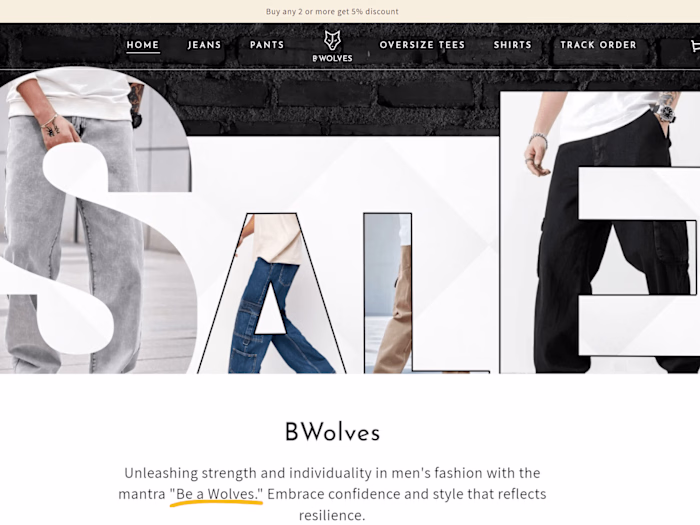 Shopify Website