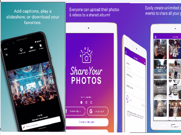 Share your Photos - Mobile Application