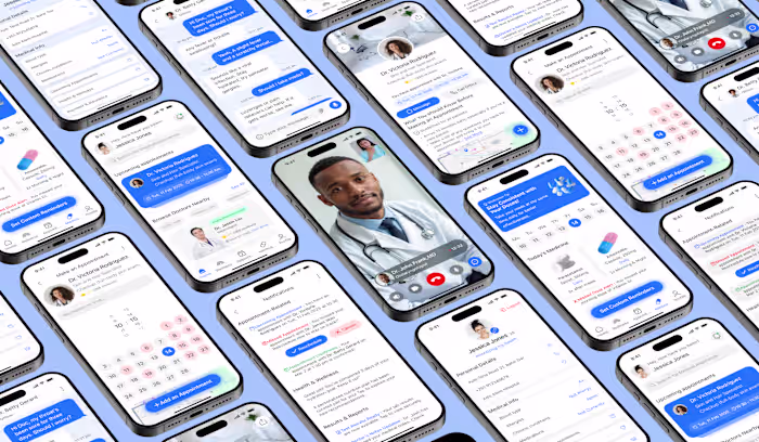 User-Friendly Doctor Appointment App Concept