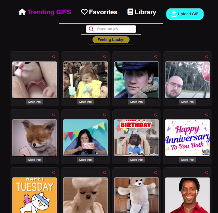 Giphy-from-wish: A Giphy SPA Project