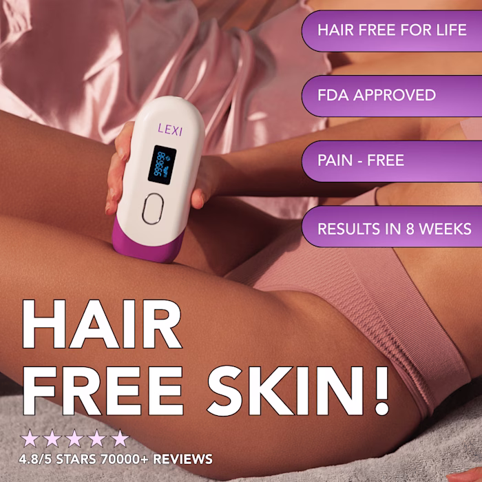 Social Media Ad Design for Beauty Brand: LEXI IPL