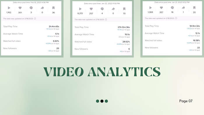 TikTok Analytics 