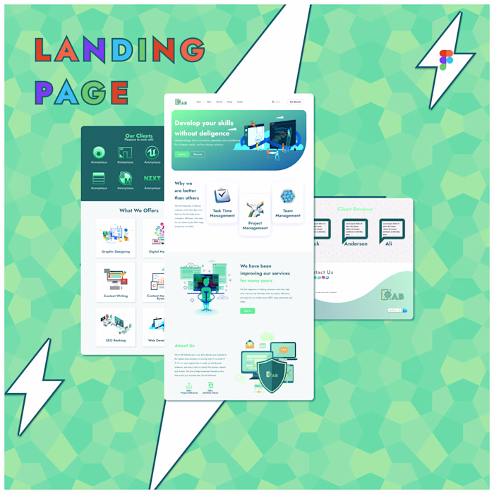 Interactive UI Designs – Modern
