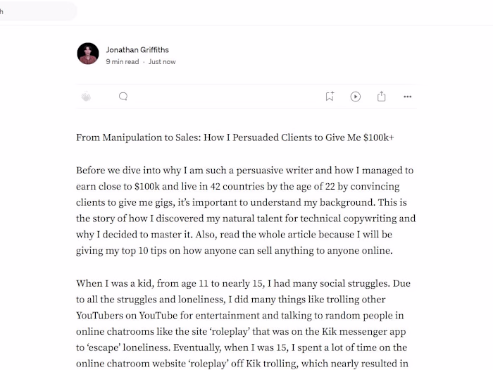 Copywriting Project (Life Coaching Niche)