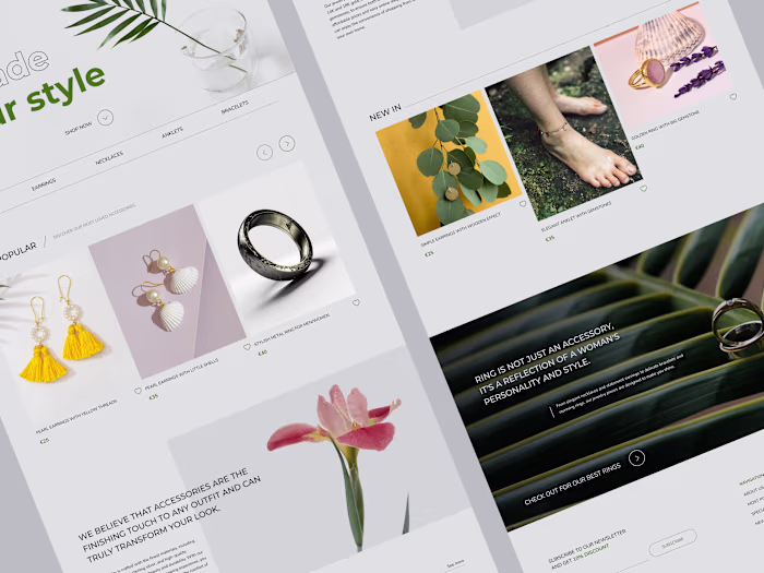 InShine - E-commerce concept
