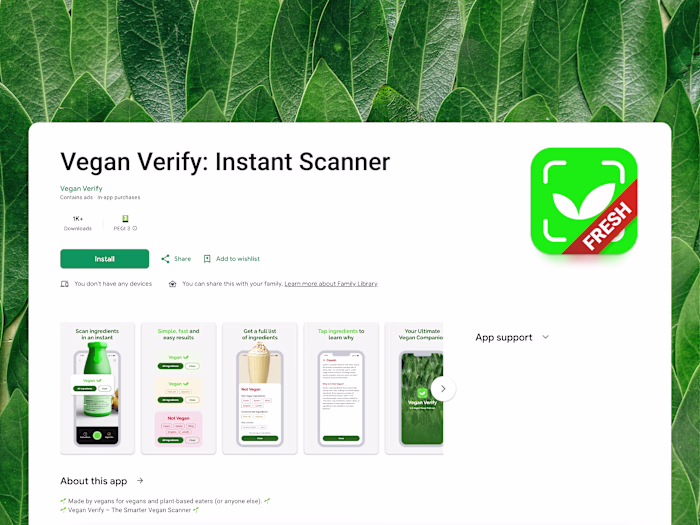 🌱 Made by vegans for vegans and plant-based eaters (or anyo...